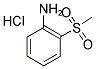 2-(METHYLSULFONYL)ANILINE HYDROCHLORIDE Struktur