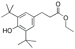 3,5-DI-TERT-BUTYL-4-HYDROXYPHENYLPROPIONIC ACID ETHYL ESTER Struktur