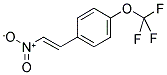 1-(4-(TRIFLUOROMETHOXY)PHENYL)-2-NITROETHENE Struktur