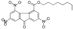 OCTYL 2,5,7-TRINITRO-9-OXO-9H-FLUORENE-4-CARBOXYLATE Struktur