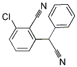 2-CHLORO-6-[CYANO(PHENYL)METHYL]BENZENECARBONITRILE Struktur