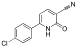 6-(4-CHLOROPHENYL)-2-OXO-1,2-DIHYDRO-3-PYRIDINECARBONITRILE Struktur