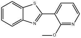 2-(2-METHOXY-3-PYRIDINYL)-1,3-BENZOTHIAZOLE Struktur