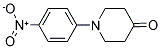 1-(4-NITROPHENYL)TETRAHYDRO-4(1H)-PYRIDINONE Struktur