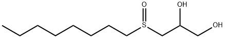 N-OCTYL-RAC-2,3-DIOXYPROPYLSULFOXIDE Struktur