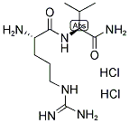 H-ARG-VAL-NH2 2HCL Struktur