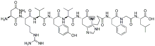 ANGIOTENSIN I (EEL) Struktur