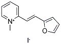 2-[2-(2-FURYL)VINYL]-1-METHYLPYRIDINIUM IODIDE Struktur