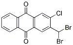 2-(BROMOMETHYL)-3-CHLOROANTHRA-9,10-QUINONE Struktur