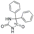 DIPHENYLHYDANTOIN, 5, 5-[4-14C]- Struktur