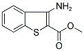 METHYL 3-AMINOBENZO[B]THIOPHENE-2-CARBOXYLATE Struktur