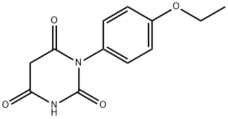 1-(4-ETHOXYPHENYL)PYRIMIDINE-2,4,6(1H,3H,5H)-TRIONE Struktur