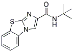 N-TERT-BUTYLIMIDAZO[2,1-B]BENZOTHIAZOLE-2-CARBOXAMIDE Struktur