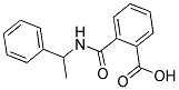 N-(1-PHENYL-ETHYL)-PHTHALAMIC ACID Struktur