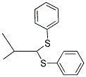 1-([2-METHYL-1-(PHENYLTHIO)PROPYL]THIO)BENZENE Struktur