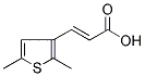 3-(2,5-DIMETHYL-3-THIENYL)ACRYLIC ACID Struktur