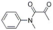 N-METHYL-2-OXO-N-PHENYLPROPANAMIDE Struktur