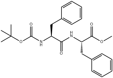 BOC-PHE-PHE-OME Struktur