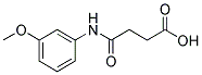 N-(3-METHOXY-PHENYL)-SUCCINAMIC ACID Struktur