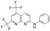 N-PHENYL-5,7-BIS(TRIFLUOROMETHYL)[1,8]NAPHTHYRIDIN-2-AMINE Struktur