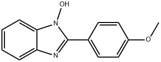 2-(4-METHOXYPHENYL)-1H-1,3-BENZIMIDAZOL-1-OL Struktur