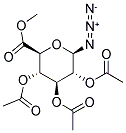 METHYL 3,4,5-TRI(ACETYLOXY)-6-AZIDOTETRAHYDRO-2H-PYRAN-2-CARBOXYLATE Struktur