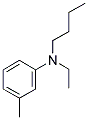 N-BUTYL-N-ETHYL-M-TOLUIDINE Struktur