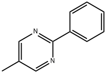 5-METHYL-2-PHENYLPYRIMIDINE Struktur