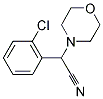 2-(2-CHLOROPHENYL)-2-MORPHOLINOACETONITRILE Struktur