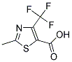 2-METHYL-4-(TRIFLUOROMETHYL)-1,3-THIAZOLE-5-CARBOXYLIC ACID Struktur