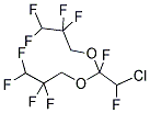 2-CHLORO-1,2-DIFLUORO-1,1-BIS(2,2,3,3-TETRAFLUOROPROPOXY)ETHANE Struktur