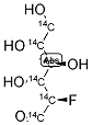 2-FLUORO-2-DEOXY-D-GLUCOSE, [14C(U)] Struktur