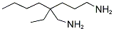 2-BUTYL-2-ETHYL-1,5-PENTANEDIAMINE Struktur