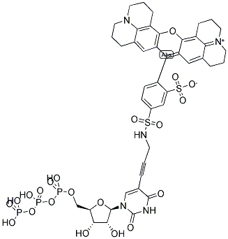 CHROMATIDE(TM) TEXAS RED(R)-5-UTP Struktur