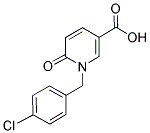 1-(4-CHLOROBENZYL)-6-OXO-1,6-DIHYDRO-3-PYRIDINECARBOXYLIC ACID Struktur