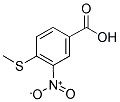 4-(METHYLTHIO)-3-NITROBENZOIC ACID Struktur