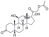 5-BETA-DIHYDROCORTISOL ACETATE Struktur