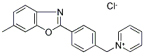 1-[4-(6-METHYL-1,3-BENZOXAZOL-2-YL)BENZYL]PYRIDINIUM CHLORIDE Struktur