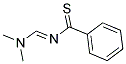 N-[(DIMETHYLAMINO)METHYLENE]BENZENECARBOTHIOAMIDE Struktur