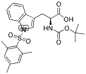 BOC-L-TRP(MTS)-OH Struktur