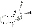 2-AMINO-1-(AZA(2-OXOINDOLIN-3-YLIDENE)METHYL)ETHENE-1,2-DICARBONITRILE Struktur