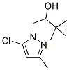 1-(5-CHLORO-3-METHYL-1H-PYRAZOL-1-YL)-3,3-DIMETHYLBUTAN-2-OL Struktur