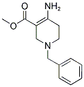 METHYL 4-AMINO-1-BENZYL-1,2,5,6-TETRAHYDROPYRIDINE-3-CARBOXYLATE Struktur