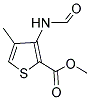 METHYL 3-FORMYLAMINO-4-METHYLTHIOPHENE-2-CARBOXYLATE Struktur