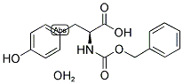 Z-L-TYROSINE HYDRATE Struktur