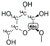 METHYL-ALPHA-D-GLUCOPYRANOSIDE, [GLUCOSE-14C(U)] Struktur