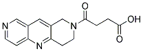 4-(3,4-DIHYDROPYRIDO[4,3-B]-1,6-NAPHTHYRIDIN-2(1H)-YL)-4-OXOBUTANOIC ACID Struktur