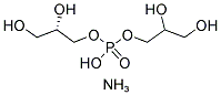 L-ALPHA-PHOSPHATIDYL-DL-GLYCEROL AMMONIUM SALT Struktur