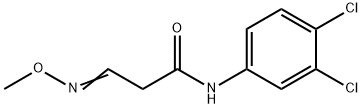 N-(3,4-DICHLOROPHENYL)-3-(METHOXYIMINO)PROPANAMIDE Struktur