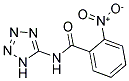 N-(2H-2,3,4,5-TETRAAZOLYL)(2-NITROPHENYL)FORMAMIDE Struktur